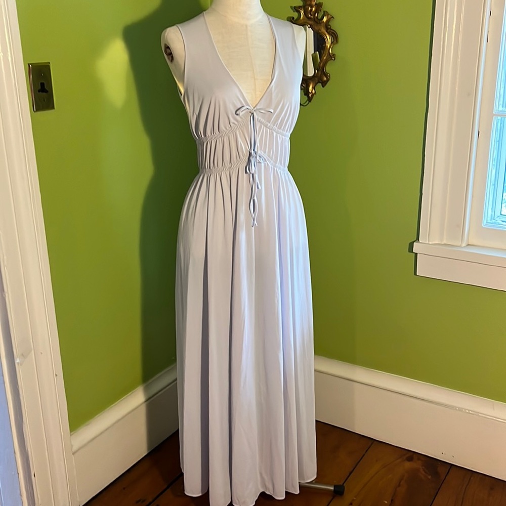 palest periwinkle John Kloss nightgown